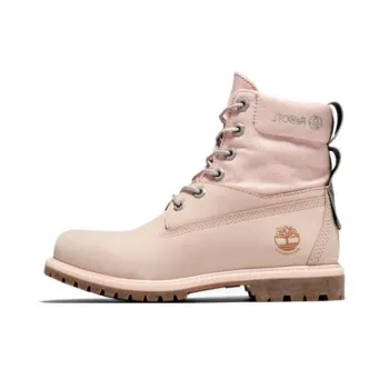 Timberland 6 Inch Premium ReBOTL Fabric And Leather Boot 'Pale Pink' Women's