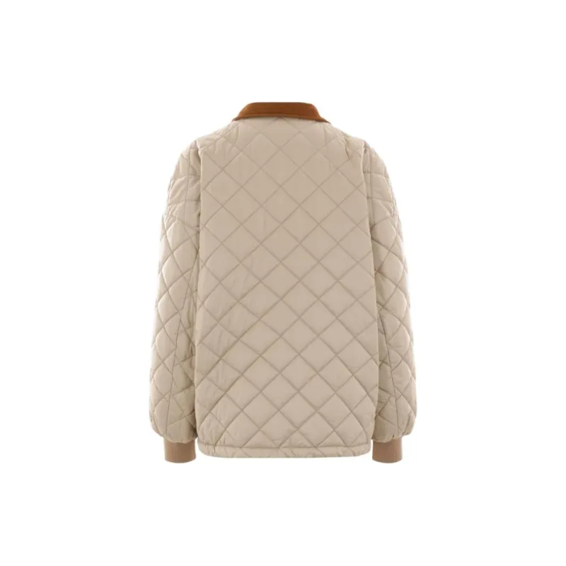 MIU MIU Zipped Quilted Jacket-1