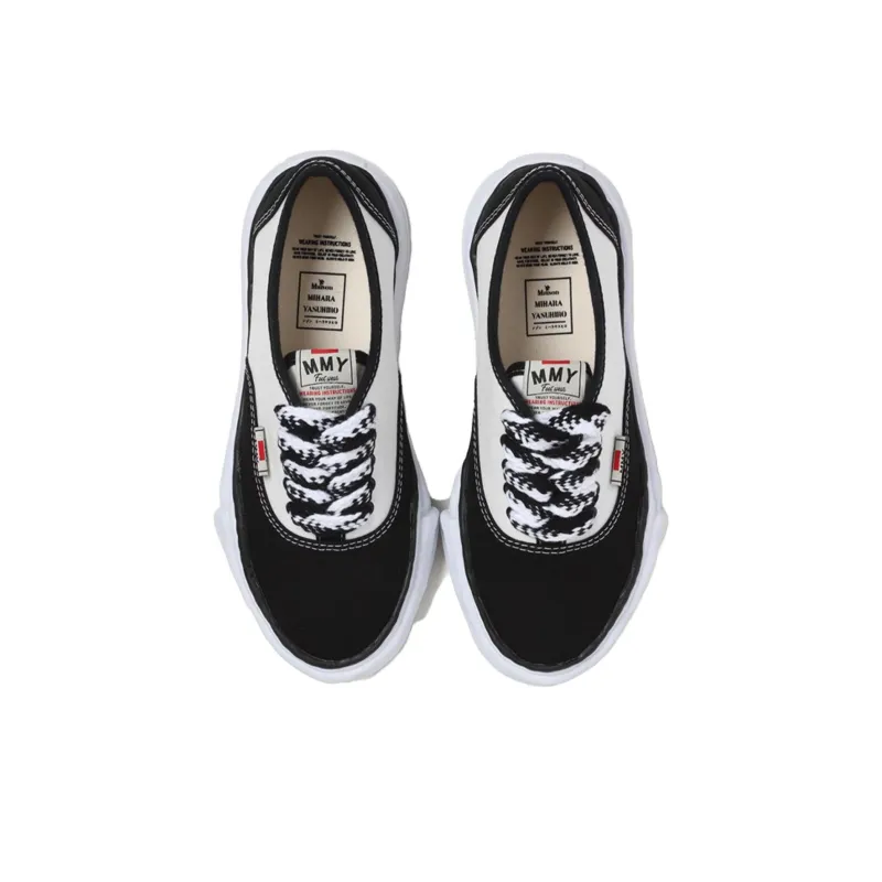 MIHARA YASUHIRO Baker Low Top Skateboard Shoes Unisex Black-3