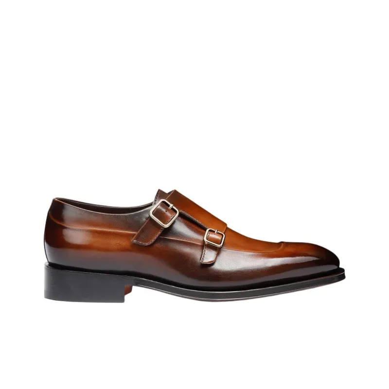 Santoni Dress Shoes Men's Brown-1