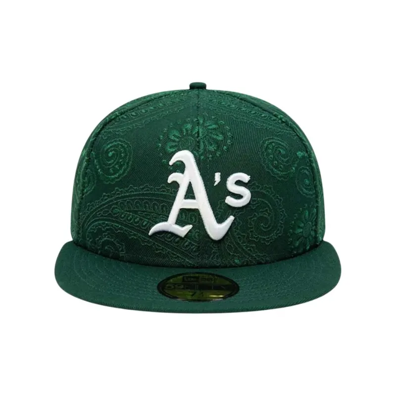 New Era Polyester Baseball Caps Men's Green-3