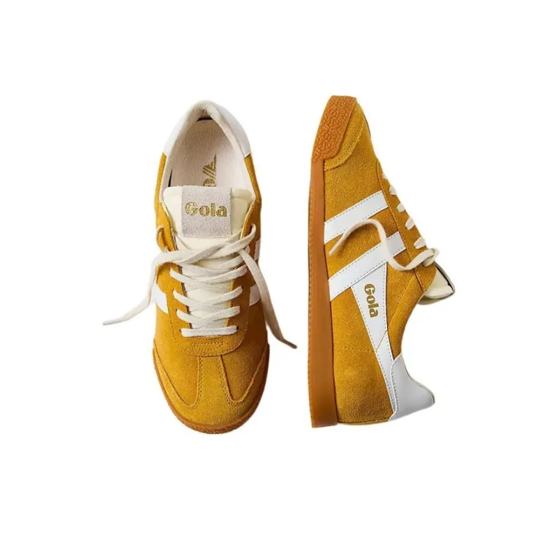 FREE PEOPLE Gola Elan Low-Top Casual Shoes Women's Yellow-2