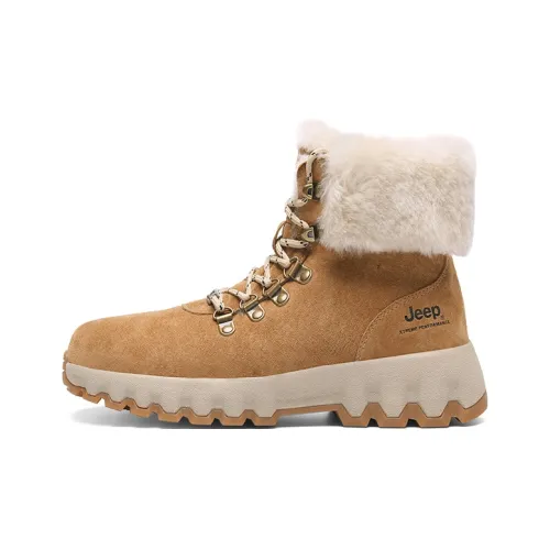 Jeep Snow Boots Unisex Sand