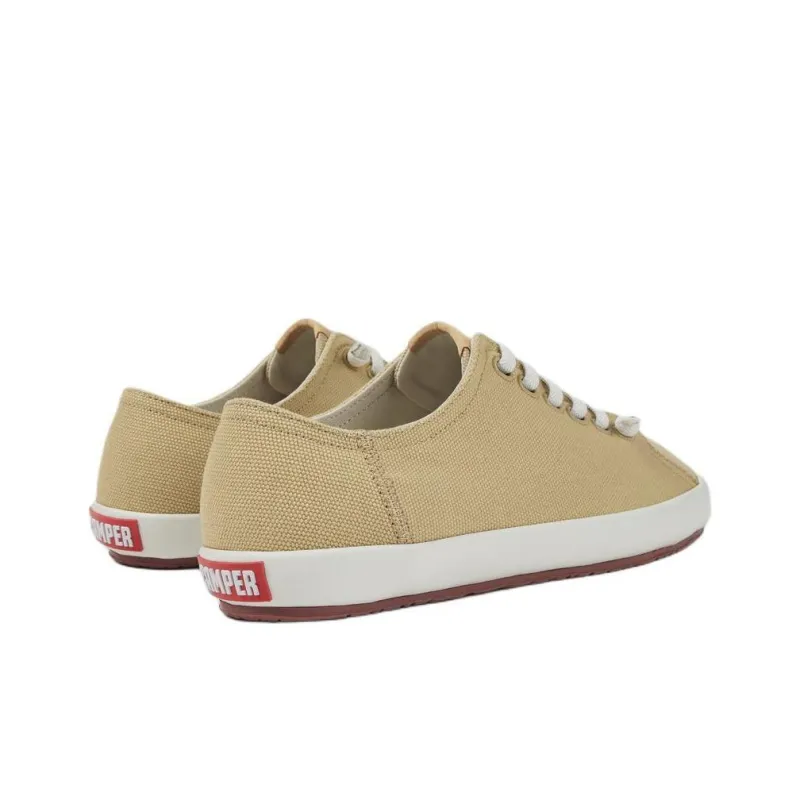 CAMPER Peu Canvas Shoes Men's Light Yellow-2
