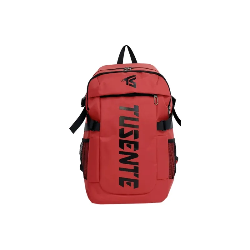 Parker Bear Oxford Backpack Unisex Black/Red/Light Gray/Dark Gray-4