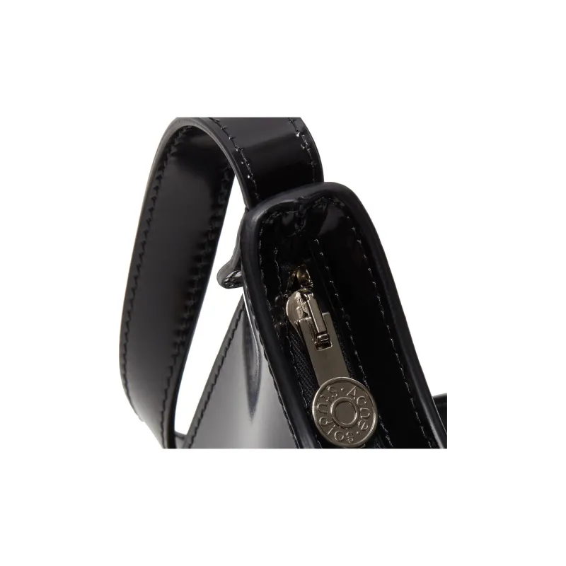 Acne Studios Platt Series Calfskin Handbag Shoulder Bag Women's Black-3