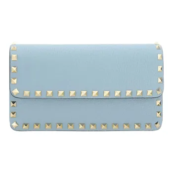 Garavani Rockstud Foldover Top Clutch Bag