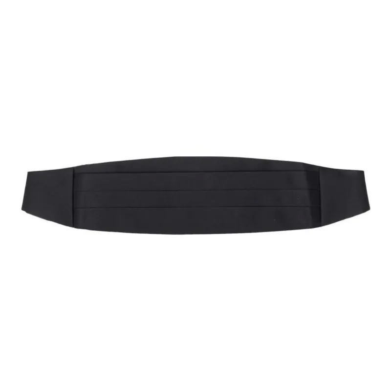 Tagliatore Circumferential Design Polyester Belt Men's Black-0