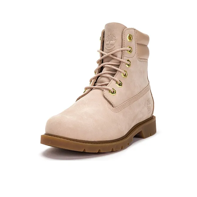Timberland Linden Woods 6 Inch Waterproof Boots 'Light Beige Nubuck' Women's-2