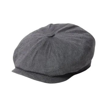 STETSON Linen Silk Berets Unisex Gray