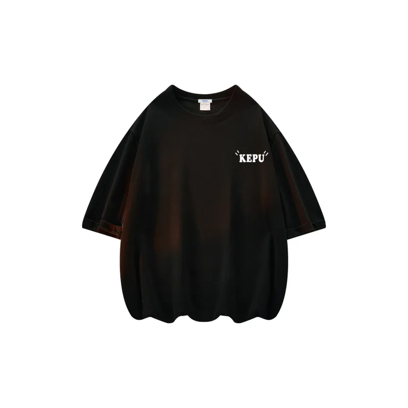 Kepu Short Sleeved T Shirts Unisex-9