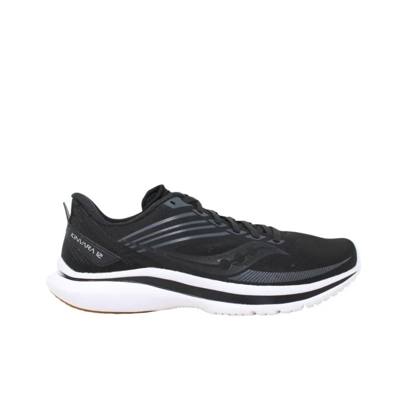 Saucony Kinvara 12 Anti-Slip Wear-Resistant Low-Top Running Shoes Women's Black-1