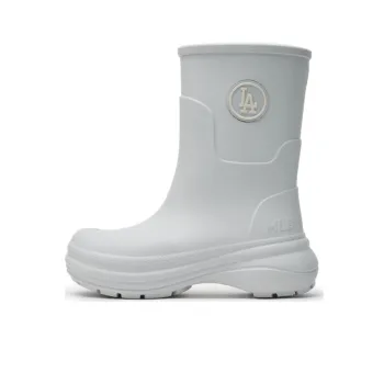 MLB Los Angeles Dodgers Waterproof And Wear resistant Rain Boots Women's Gray