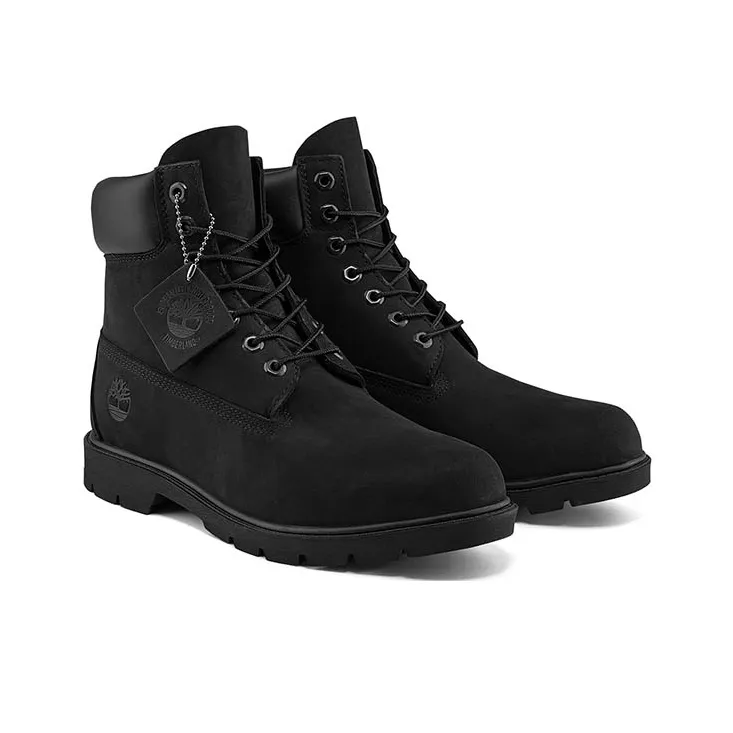 Timberland 6 Inch Premium Black Boots-4