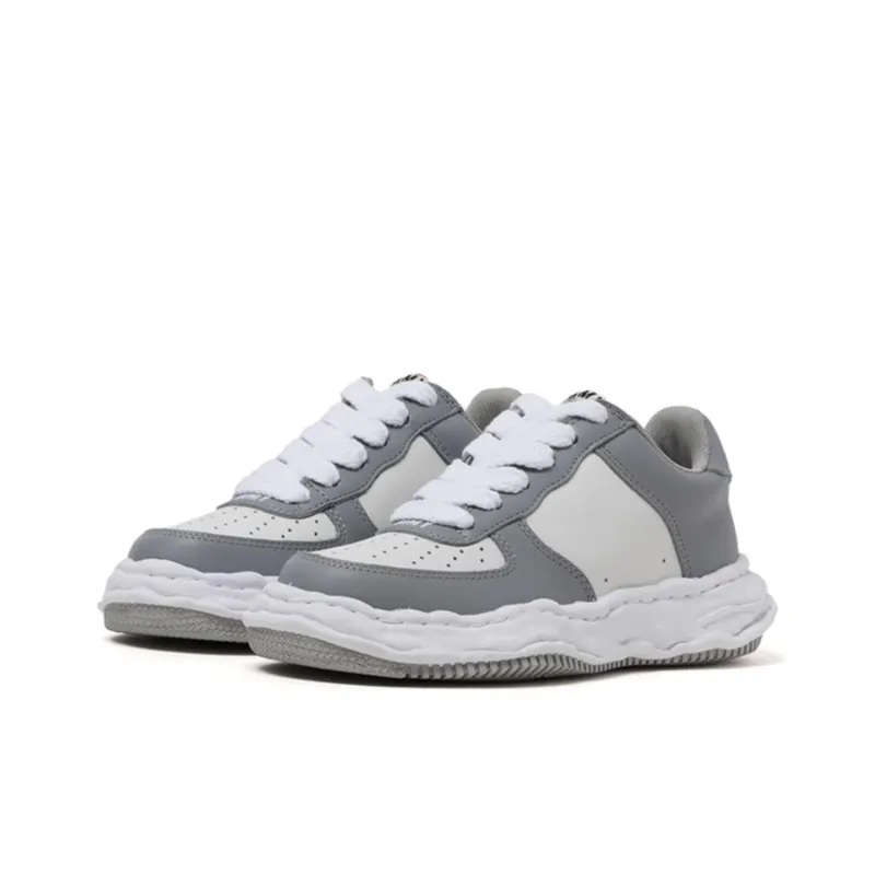 MIHARA YASUHIRO Wayne Low Top Skateboard Shoes Unisex Gray-2