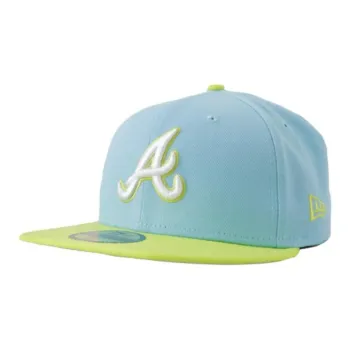 New Era Baseball Caps Unisex Cyber Green/Blue