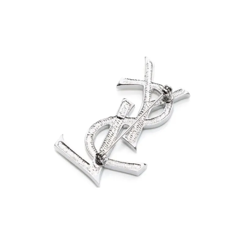 SAINT LAURENT Pre Owned Ysl Brooch-1