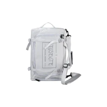 Parker Bear Oxford Portable Crossbody One Shoulder Backpack Unisex Light Gray/Dark Gray/Red/Black