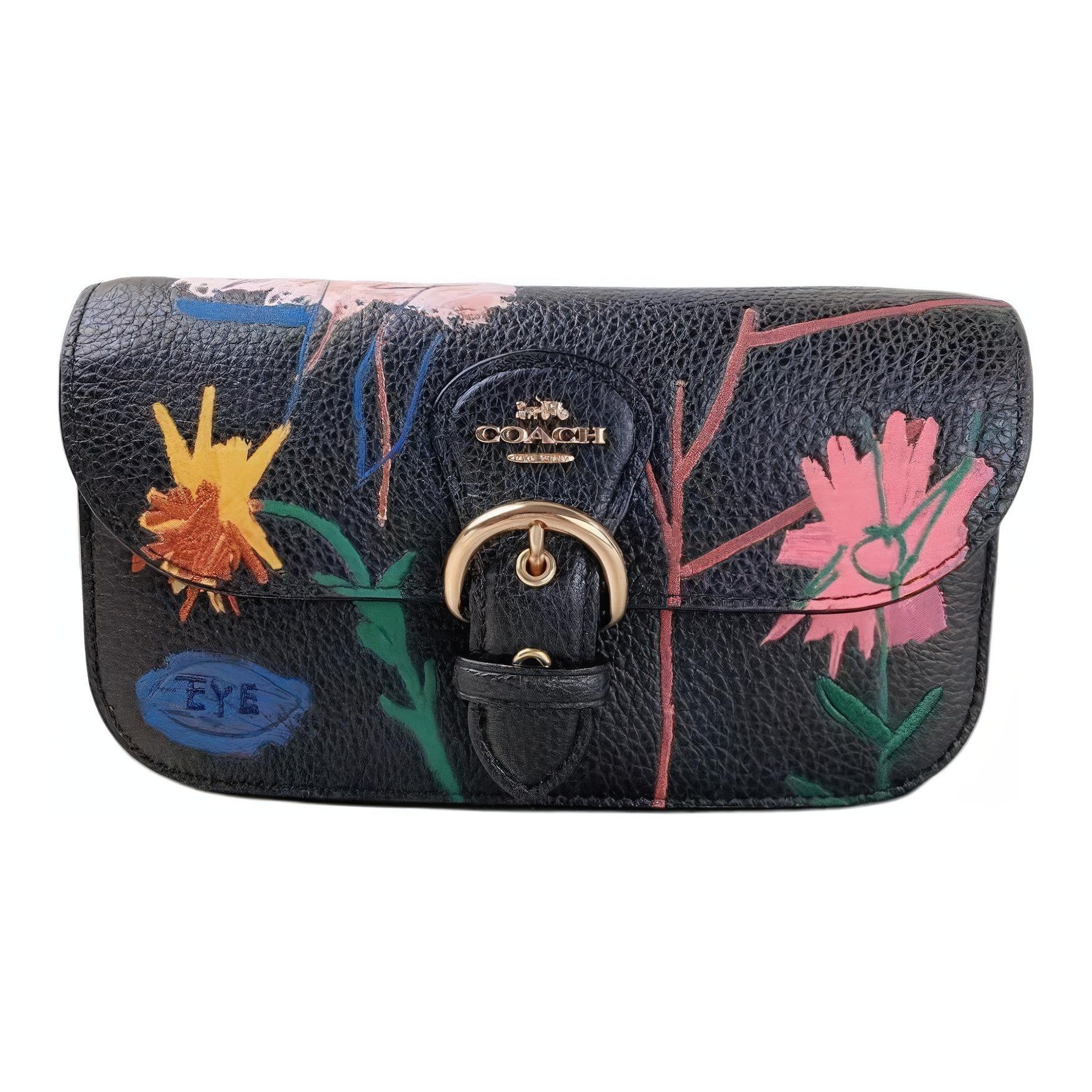Jean-michel Basquiat X COACH Kleo Crossbody Bags - POIZON