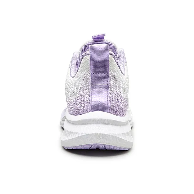 WARRIOR Running Shoes Women's Low Top White Purple-2