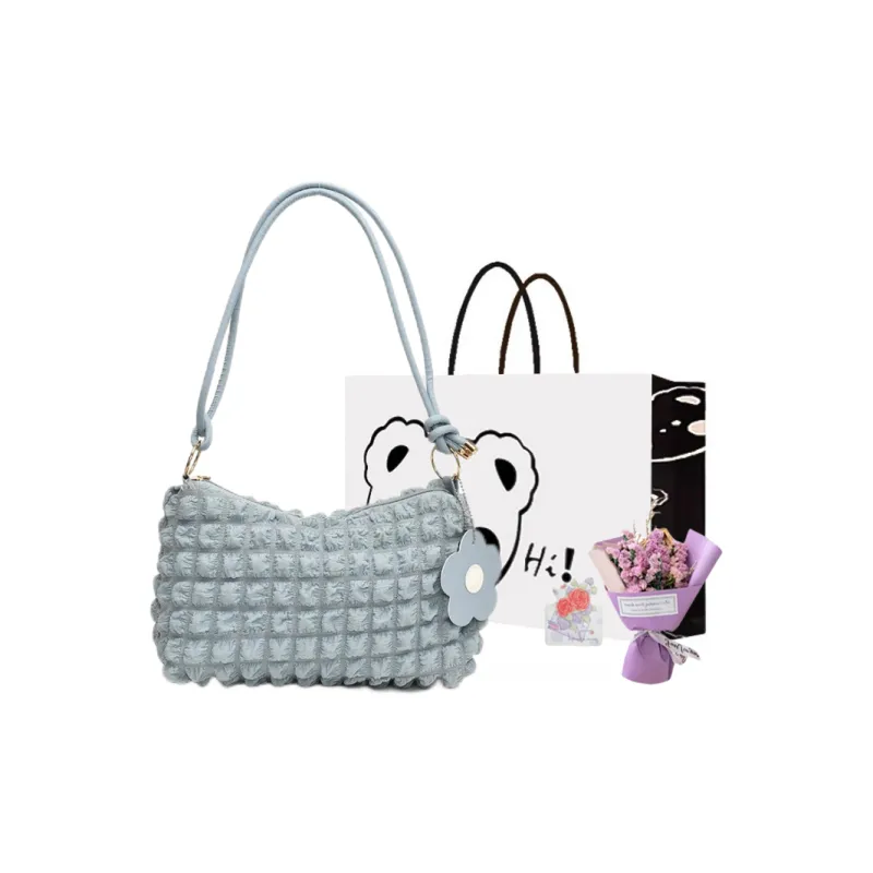 NX DOUGHNUT PU Crossbody Bag, Shoulder Bag Women's White-45