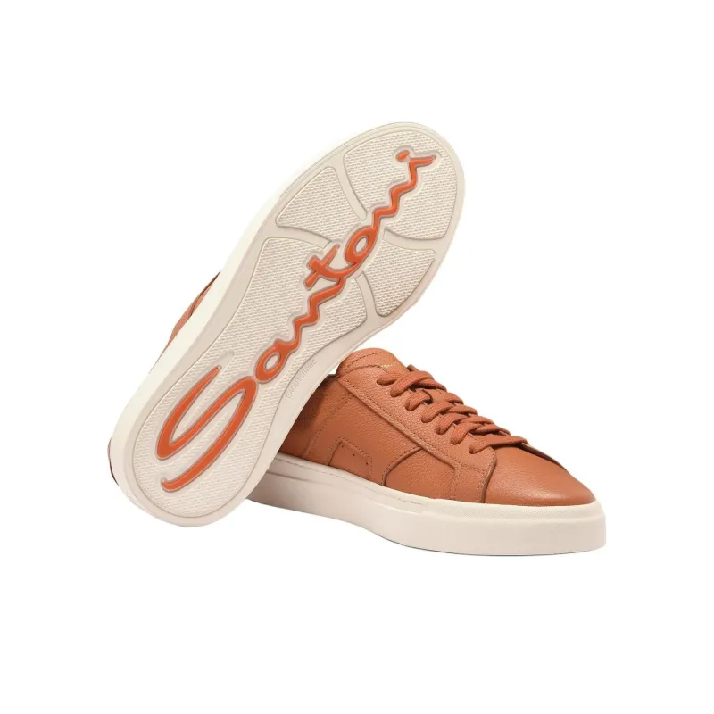 Santoni Leather Sneakers-4