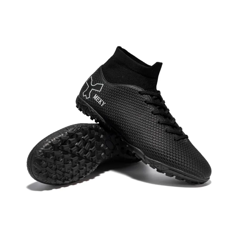 MEKY AG Rubber Short Studs TF Rubber Broken Studs Anti Slip Wear Resistant Soccer Shoes Unisex-23