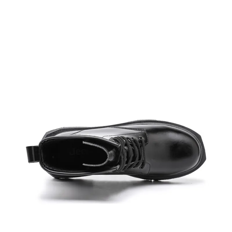 Jeep Martin Boots Men Black-2