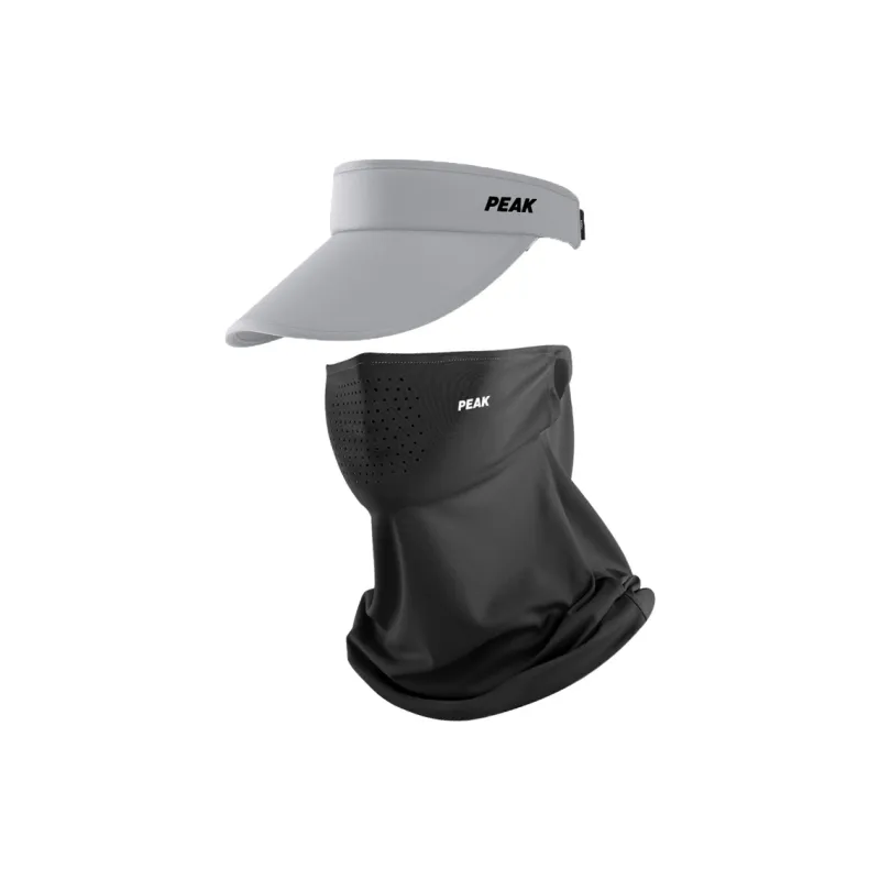 PEAK Double Layer Polyester PVC Sun Protection Hats Unisex Black, Dark Gray-20