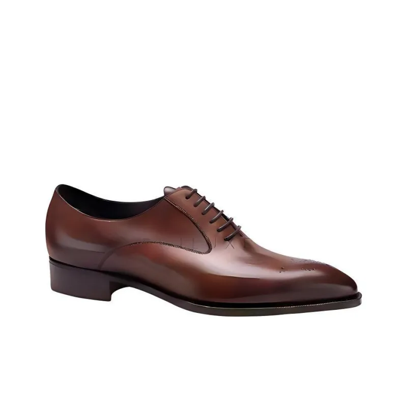 GAZIANO GIRLING Oxford Dress Shoes Men's Brown-1