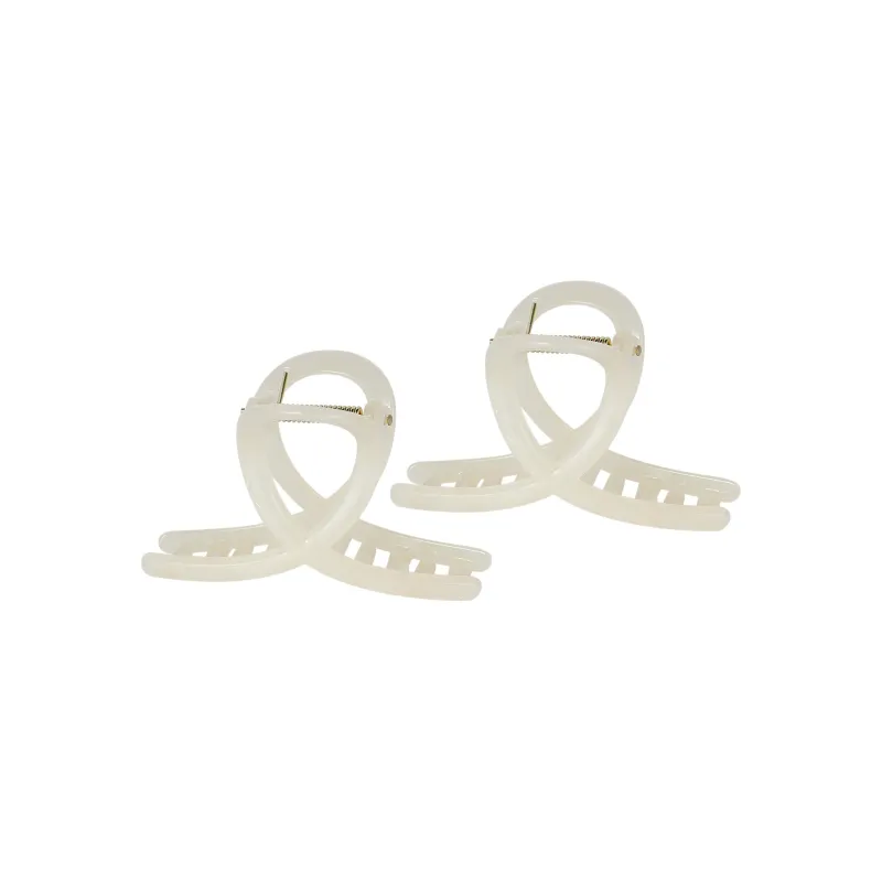 Specialoutlook Acrylic Hair Clips Women's-3