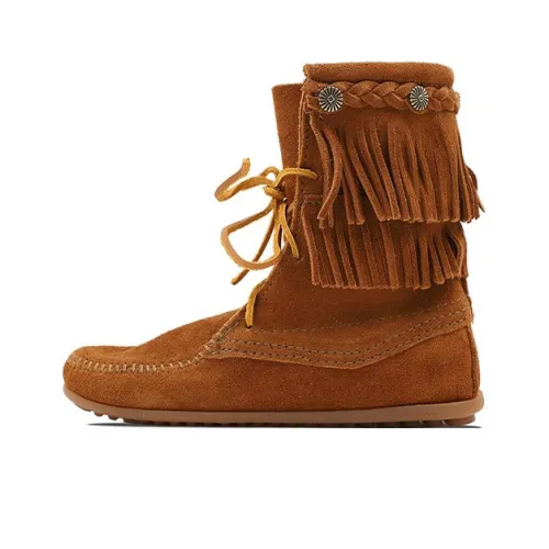 MINNETONKA Ankle Boots Women's Brown