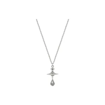 Vivienne Westwood Brass Necklaces Unisex Silver