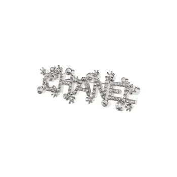 CHANEL Brooches Women's Silver