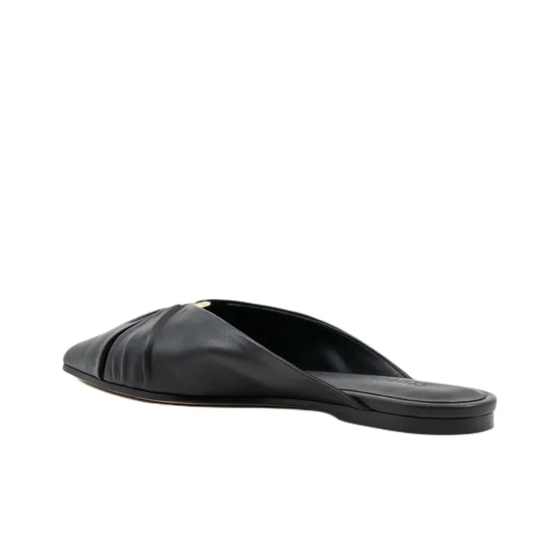 STUDIO AMELIA Wrap-toe Slippers Women's Black-2
