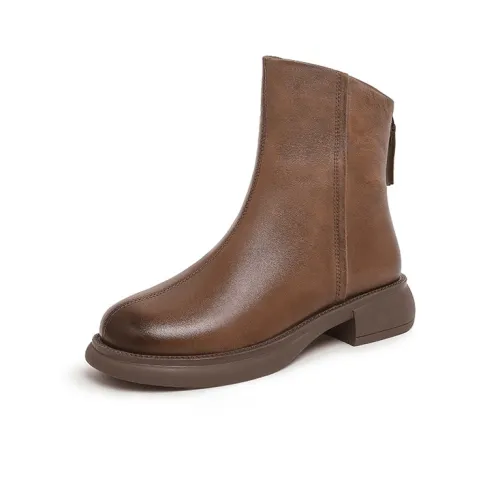 CAMEL Ankle Boots Women's