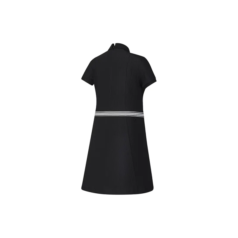FILA Short Sleeved Dresses Women's Pitch Black-2