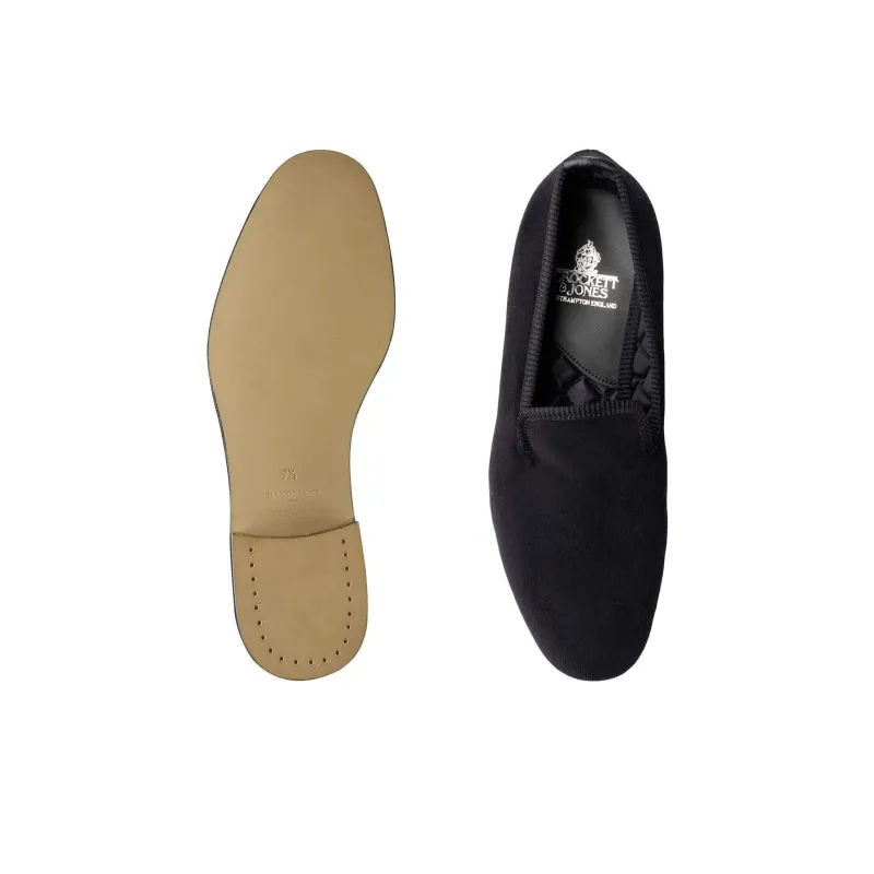 CROCKETT & JONES Albert Loafers Men's Black-4