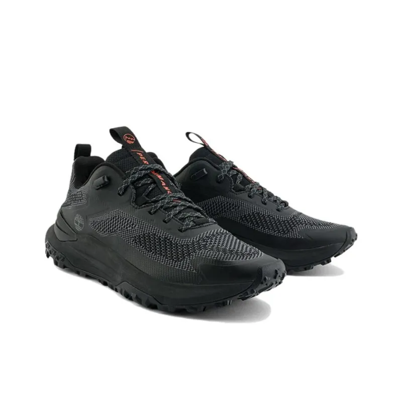 Timberland Durable Breathable Low Top Trekking Shoes Men's Black-3