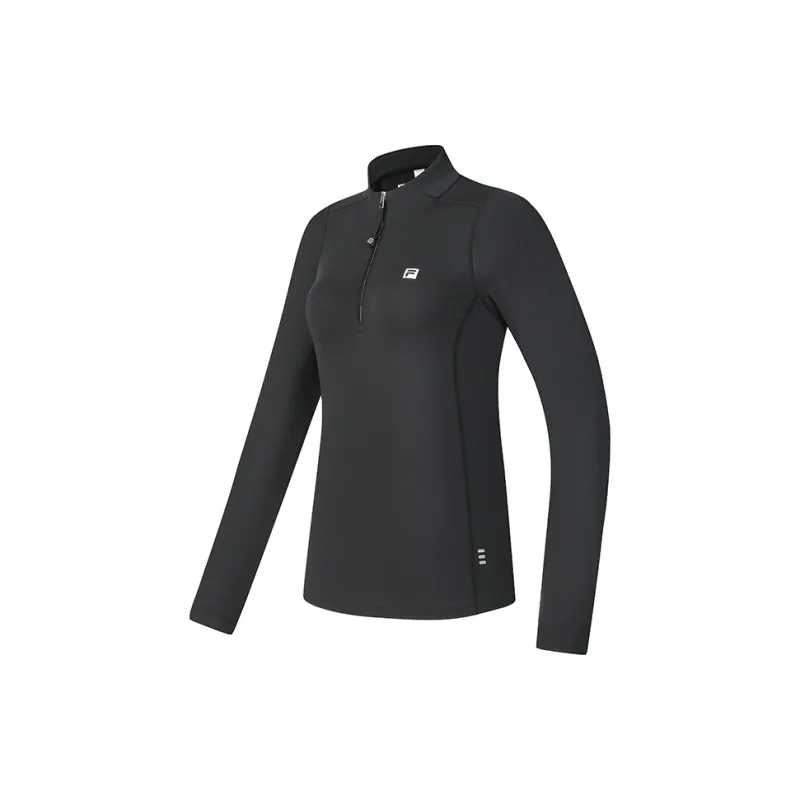 FILA T Shirts Women's Pitch Black-1