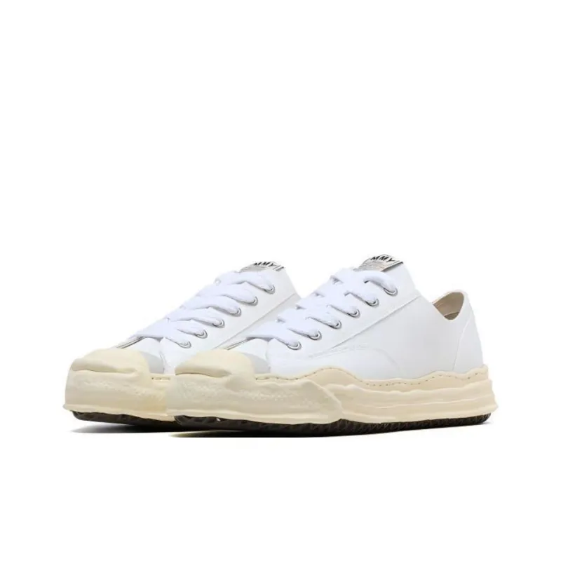 MIHARA YASUHIRO Hank Abrasion Resistant Low Top Skateboard Shoes Unisex-8