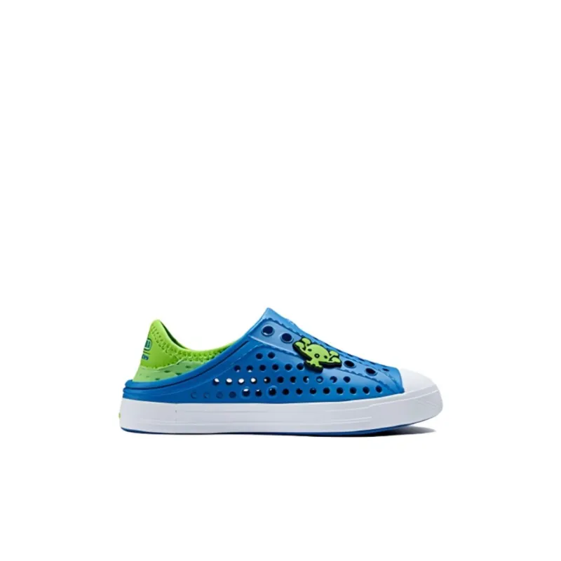 Skechers Anti Slip Wear Resistant Children's Sandals Blue Kids'-1