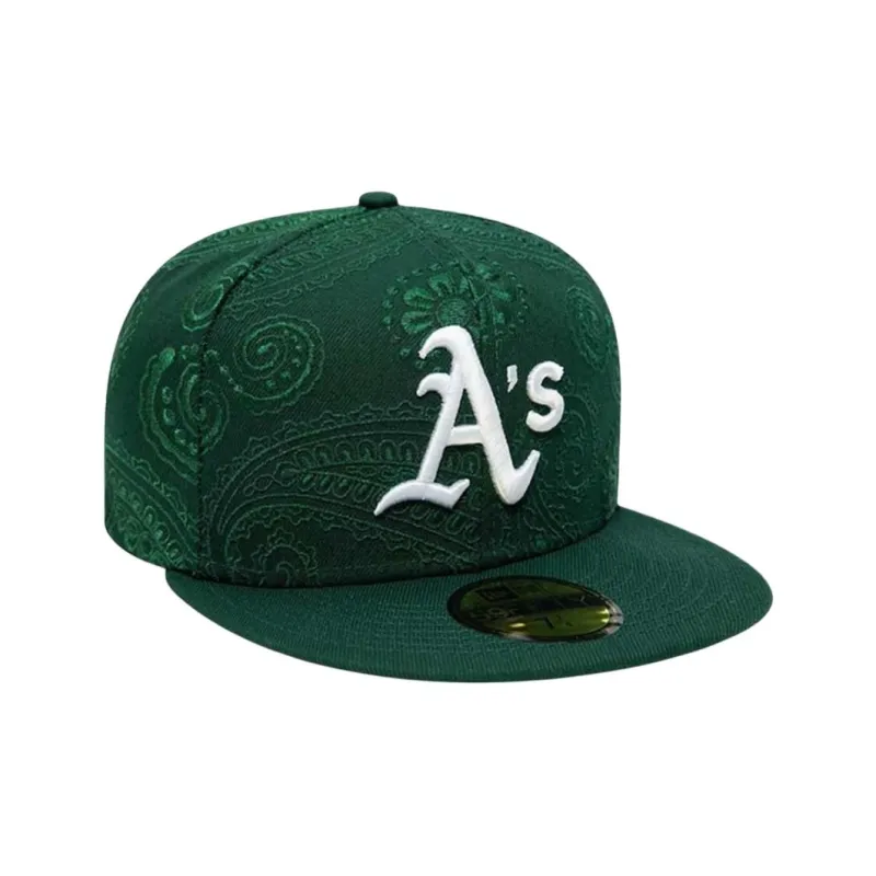 New Era Polyester Baseball Caps Men's Green-6
