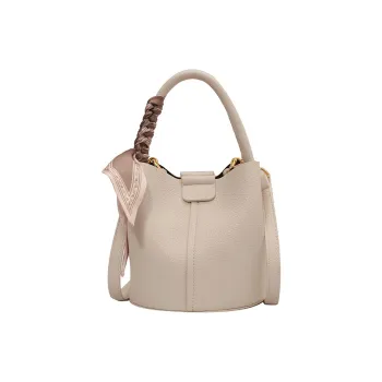 Bywhich PU One Shoulder Handbag Crossbody Bag Regular Women's White