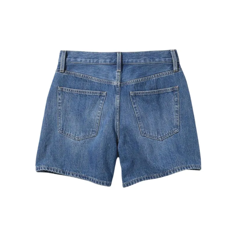 UNIQLO Denim Shorts Women's Royal Blue-1