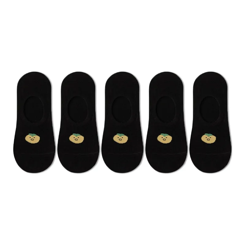 Mulong Family No Show Socks Women's 5 Pack-1