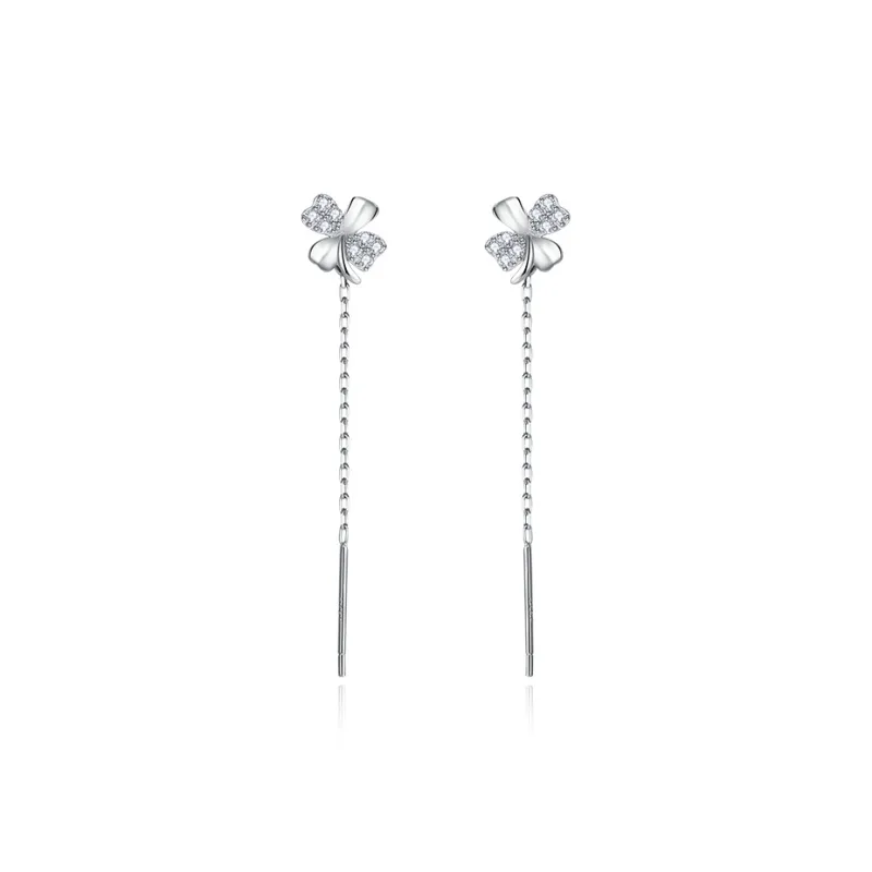 CHIMERA S925 Silver Drop Earrings Women's-0