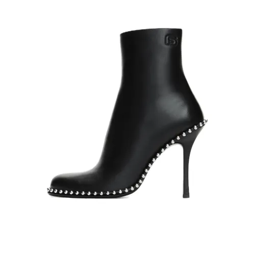 alexander wang 110mm Stud-embellished Leather Ankle Boots