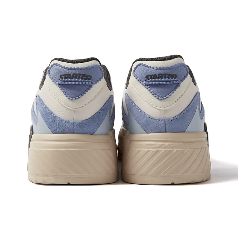 STARTER Vol Series Anti Slip Wear Resistant Low Top Skateboard Shoes Unisex Blue Brown-4