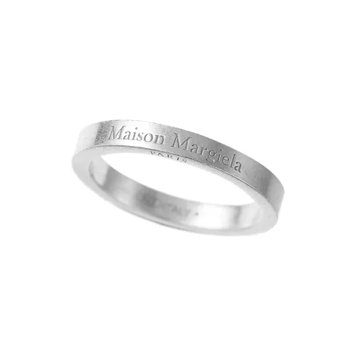 Maison Margiela Rings Men Silver